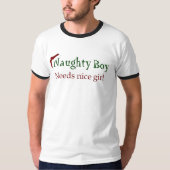 Naughty Boy Tee Tシャツ (正面)