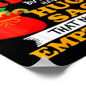 Naughty Christmas For Men Huge Package Sack Dirty ポスター (角)