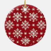 Naughty Christmas Lights Sloth セラミックオーナメント (裏面)