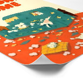  Naughty Dogs Illustration ポスター (角)