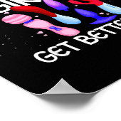 Naughty Girls Get Better Toys Women's Raunchy Chri ポスター (角)