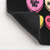 Naughty Heart Candy Daddy Spank Me Adult Humor Cou マウスパッド (コーナー)