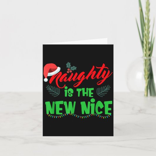 Naughty Is The New Nice  カード (正面)