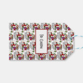 Naughty List ギフトタグ (正面(横))