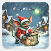 Naughty List Delivery: The Goblin Clause Chronicle スクエアシール (正面)