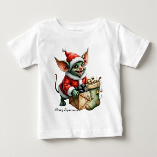 Naughty List Delivery: The Goblin Clause Chronicle ベビーTシャツ (正面)