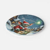 Naughty List Delivery: The Goblin Clause Chronicle ペーパープレート (アングル)