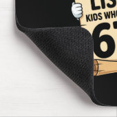 Naughty List Kids Who Say 67 Funny Meme Christmas  マウスパッド (コーナー)