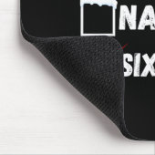 Naughty Nice 67 Christmas Checklist Fun Six Seven マウスパッド (コーナー)