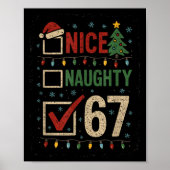 Naughty Nice 67 Christmas Humor ポスター (正面)