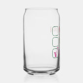 Naughty Nice Drunk Funny Holiday Christmas ガラス缶 (右)