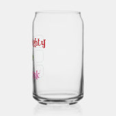 Naughty Nice Drunk Funny Holiday Christmas ガラス缶 (左)