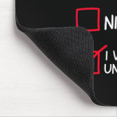 Naughty Nice List Was Left Unsupervised Christmas  マウスパッド (コーナー)