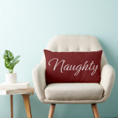 naughty nice pillow ランバークッション (椅子)