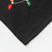 Naughty Nutcracker Put Your Nuts In My Mouth Chris フリースブランケット (角)