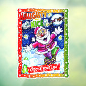 Naughty or nice, choose your list ウィンドウサイン (シート3)