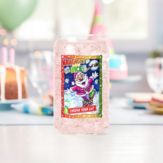 Naughty or nice, choose your list ガラス缶 (インサイチュ (バースデー))
