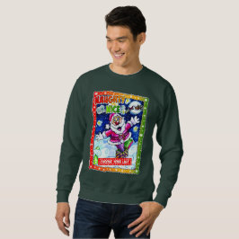 Naughty or nice, choose your list スウェットシャツ