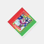 Naughty or nice, choose your list スタンダードカクテルナプキン (角)