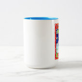 Naughty or nice, choose your list ツートーンマグカップ (中央)