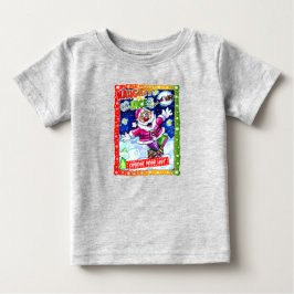 Naughty or nice, choose your list ベビーTシャツ