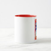 Naughty or nice, choose your list マグカップ (中央)