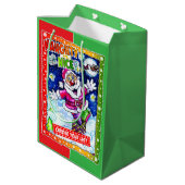 Naughty or nice, choose your list ミディアムペーパーバッグ (裏面アングル)