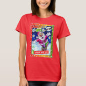 Naughty or nice, choose your list tシャツ (正面)