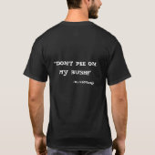 Naugle先生は私の同郷人です Tシャツ (裏面)