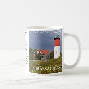 Nausetライト、ケープコッド、マサチューセッツマグ コーヒーマグカップ