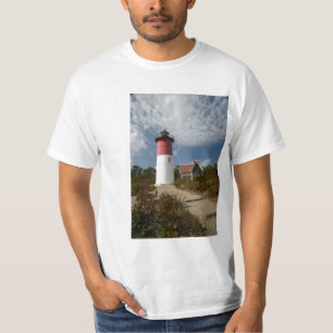 Nauset灯台の垂直表示。2対 Tシャツ