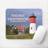 Nauset Light, Cape Cod，マサチューセッツ州マウスパッド マウスパッド (マウス)