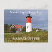 Nauset Light, Cape Cod, Massachusettsはがき ポストカード (正面)