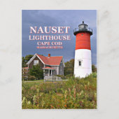 Nauset Light, Cape Cod, Massachusettsはがき ポストカード (正面)