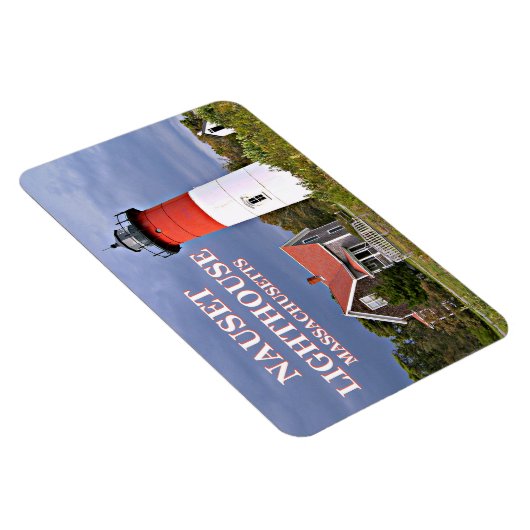 Nauset Light house, Cape Cod Mass Flexi Magnet マグネット (右側)