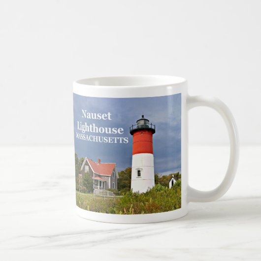 Nauset Light house, Cape Cod, Massachusetts Mug コーヒーマグカップ (右)