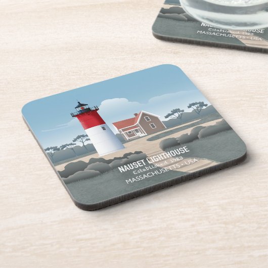 Nauset Lighthouse コースター (左側)