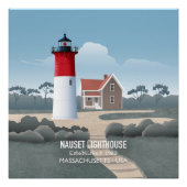 Nauset Lighthouse ポスター (正面)