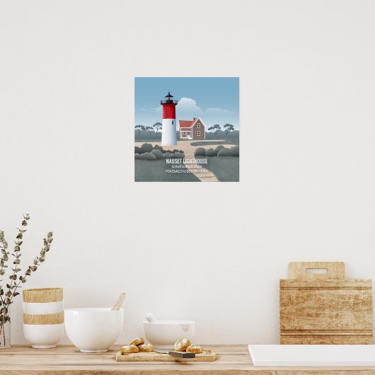 Nauset Lighthouse ポスター (キッチン)