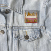 nautchのMughal若い皇帝ムハマドShah 缶バッジ (インサイチュ)