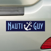 Nautiの人 バンパーステッカー (車上)
