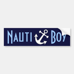 Nautiの男の子 バンパーステッカー