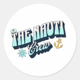 nauti bachelorette party ラウンドシール