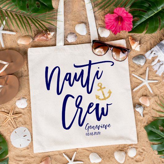 Nauti Crew | 海のブライズメイド トートバッグ