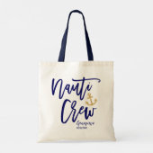 Nauti Crew | 海のブライズメイド トートバッグ (裏面)