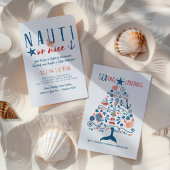 Nauti or Nice なautical クリスマスパーティー 招待状
