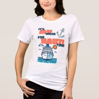Nauti Time 楽しいクルーズTシャツ(グループ&チーム用) トライブレンドTシャツ