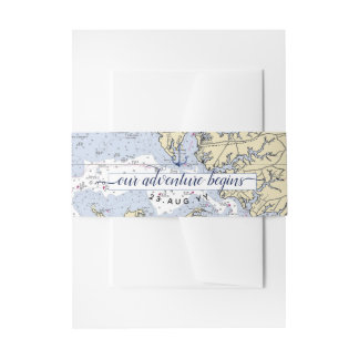 #Nauticalいかり#Weddingアナポリスメリーランド 招待状ベリーバンド