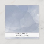 #Nauticalブルーウォーターカラーイベント結婚ズWebサイト エンクロージャーカード (裏面)