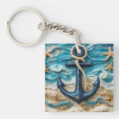 Nautical Anchor Beach キーホルダー (正面)